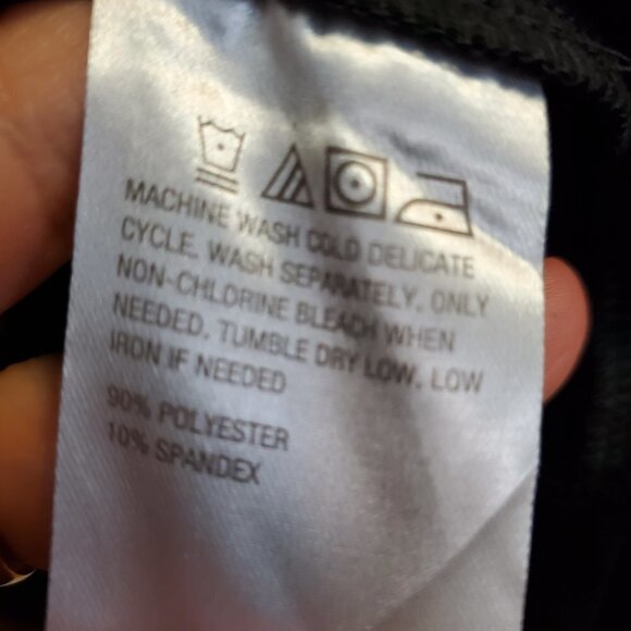 NEW Colleen Lopez Faux Suede Fringe Sleeves Open Front Jacket Waterfall Front M - Picture 8 of 9